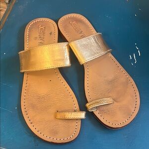 Johnny Was Gold Sandal